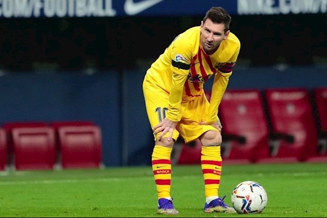 Tiền đạo Messi gây sốc với số lần để mất bóng trước Atletico  hình ảnh