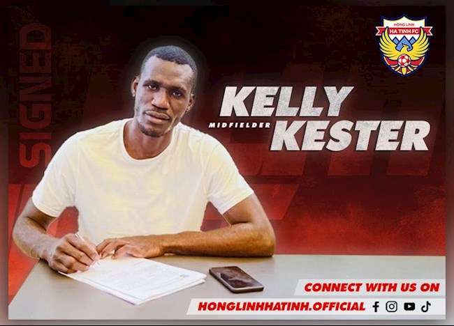 Kelly Kester chính thức gia nhập CLB Hồng Lĩnh Hà Tĩnh hình ảnh