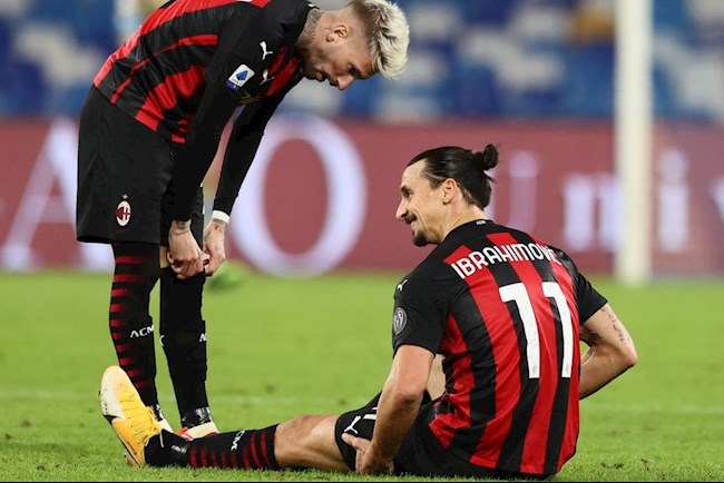 AC Milan nhận tin sét đánh từ tiền đạo Zlatan Ibrahimovic hình ảnh