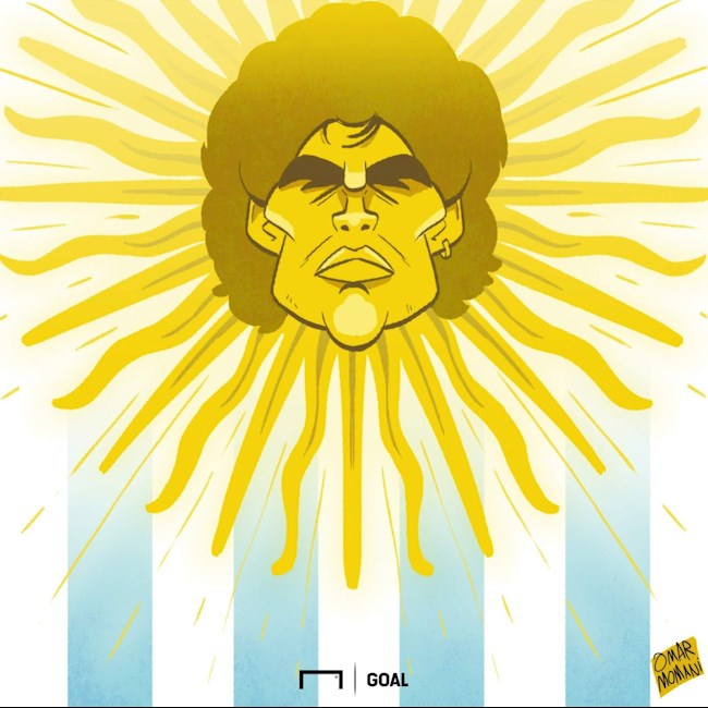 Biếm họa Vĩnh biệt Diego Maradona! hình ảnh