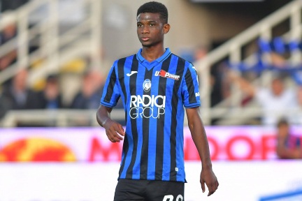 Sao trẻ Amad Diallo có lần ra sân đầu tiên ở Serie A mùa này hình ảnh