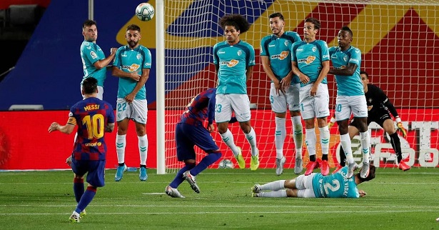 Tiền đạo Messi gây thất vọng ở khả năng đá phạt trực tiếp hình ảnh