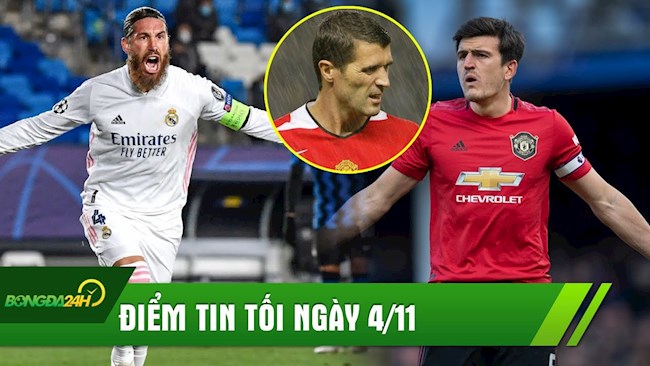 ĐIỂM TIN TỐI 4/11: Ramos lập thành tích vĩ đại; Thầy trò Solskjaer đáp trả huyền thoại MU