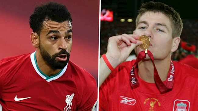 Phá lưới Atalanta, Salah vươn lên ngang bằng huyền thoại Gerrard
