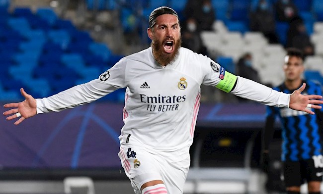Sergio Ramos cham den cot moc 100 ban thang cho Real Madrid