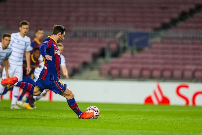 Bất ngờ với số bàn thắng của Lionel Messi từ chấm 11m