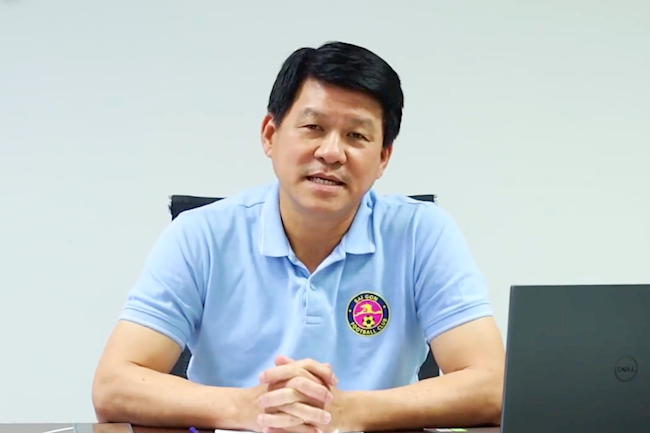 trần hòa bình sài gòn fc là ai Sài Gòn FC có Chủ tịch mới ngay trước thềm V.League 2021