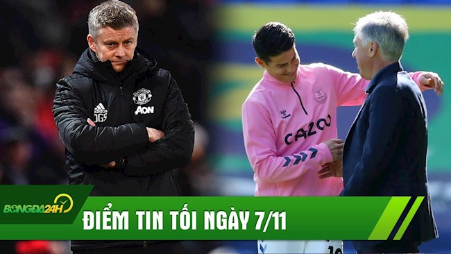 ĐIỂM TIN TỐI 7/11: Solskjaer không sợ bị MU sa thải; Everton nhận tin cực vui trước đại chiến