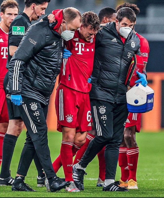  Kimmich dính chấn thương nặng trong trận gặp Dortmund  hình ảnh