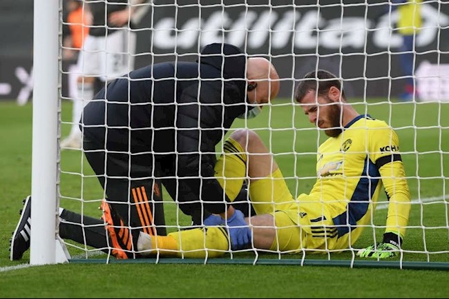 De Gea dính chấn thương ở trận thắng Southampton