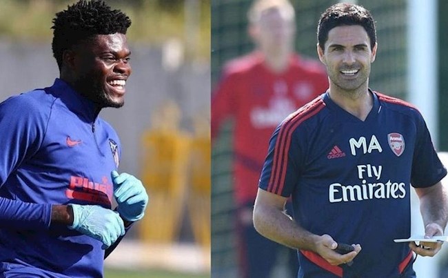 Tiền vệ Thomas Partey nói gì về tương lai Mikel Arteta hình ảnh