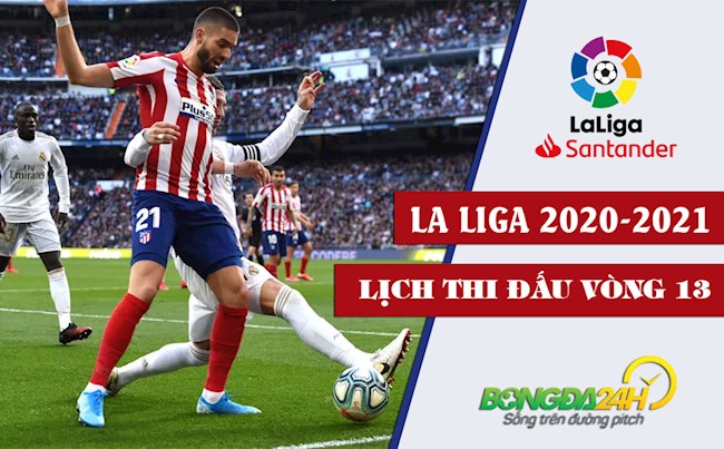 Lịch thi đấu bóng đá TBN mới nhất vòng 13 La Liga 20202021 hình ảnh