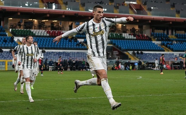 Tiền đạo Cristiano Ronaldo nói gì sau cột mốc 100 trận cho Juve hình ảnh