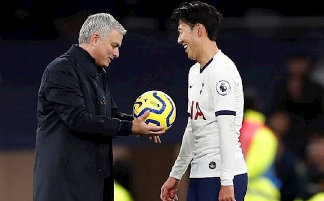 Jose Mourinho báo tin cực vui từ tiền đạo Son Heung Min hình ảnh