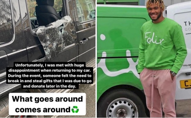 Xe của Reece James bị đột nhập, lấy đi nhiều hoa quả