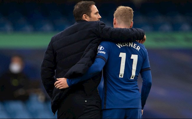 HLV Frank Lampard nói gì về phong độ tệ hại của Timo Werner?