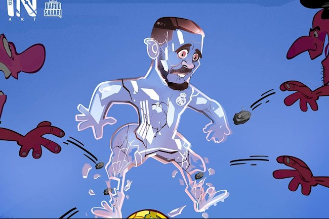 Biếm họa: Có một Eden Hazard bằng pha lê ở Madrid