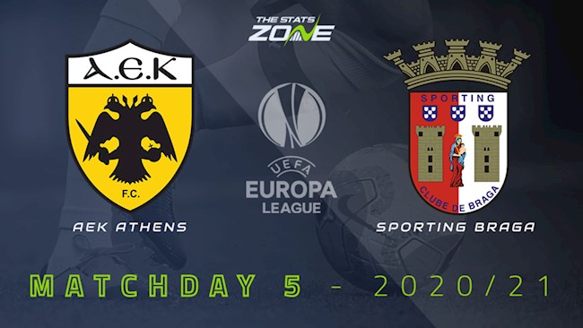 AEK Athens vs Braga