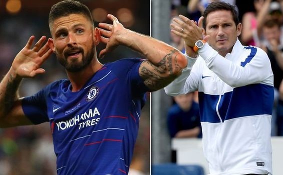 HLV Lampard lên tiếng về tương lại tiền đạo Olivier Giroud hình ảnh