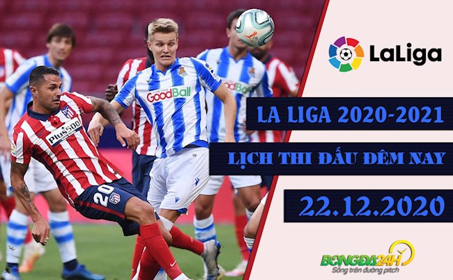 Lịch thi đấu bóng đá TBN mới nhất hôm nay 2212 La Liga 2020 hình ảnh