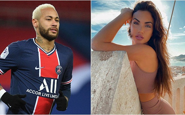 Thấy cô gái xinh đẹp, Neymar ấn thích một cách điên loạn