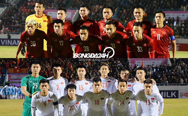 Lịch thi đấu ĐTQG Việt Nam vs ĐT U22 Việt Nam chiều nay 27/12