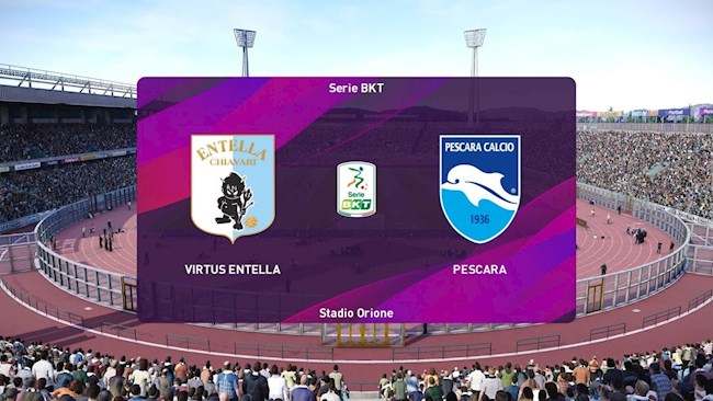 Virtus Entella vs Pescara