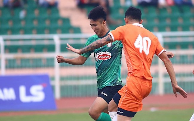 CLB TPHCM thua sốc trước tân binh V-League Bình Định hình ảnh