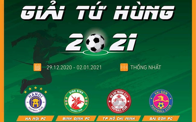 Bảng xếp hạng Cúp Tứ Hùng 2912 Kết quả bóng đá HTV Cup 2021 hình ảnh