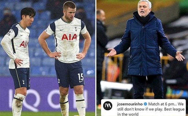 Mourinho len tieng sau khi tran Tottenham vs Fulham bi hoan
