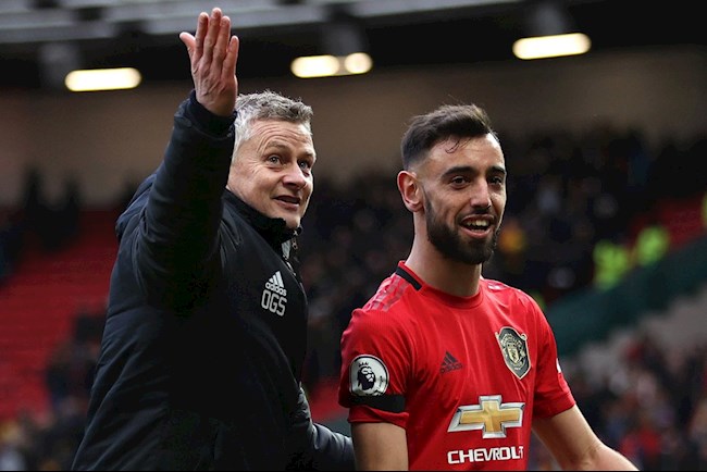 HLV Solskjaer không hài lòng về Bruno Fernandes hình ảnh