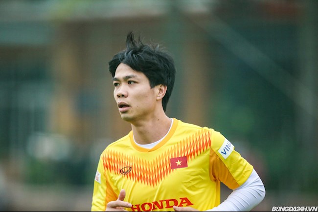 ẢNH: Công Phượng rạng rỡ trong buổi đầu tiên khoác áo ĐT Việt Nam năm 2020