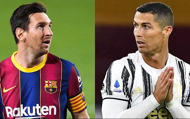 KQBD cup C1 hom nay 09/12: Messi doi dau Ronaldo