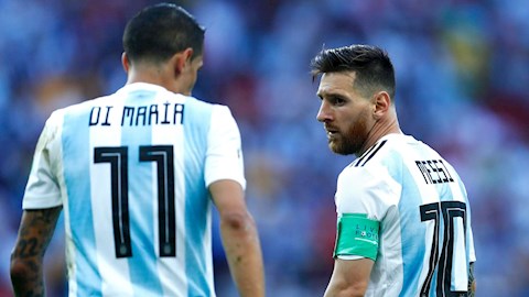 Angel Di Maria hết lời khen ngợi Lionel Messi hình ảnh