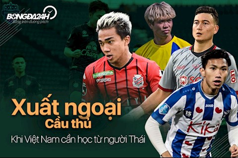 Xuất ngoại cầu thủ Khi bóng đá Việt Nam cần học Thái Lan hình ảnh