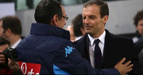 Juventus tính phương án sa thải Sarri để đưa Allegri trở lại hình ảnh