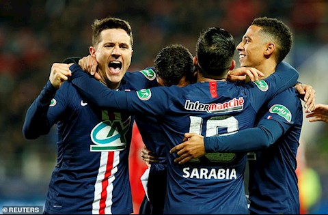 Bàn thắng kết quả Dijon vs PSG 1-6 cúp quốc gia Pháp 201920 hình ảnh