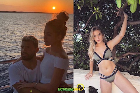 Ngắm nhìn cô bồ non tơ đẹp tựa thiên thần của Sergio Aguero