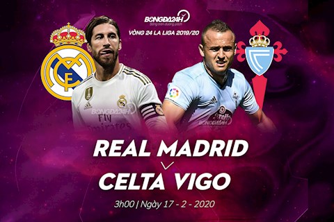 Trực tiếp Real Madrid vs Celta Vigo bóng đá TBN La Liga 2020 hình ảnh