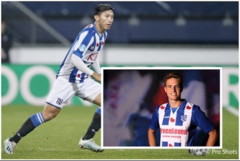 Trung vệ của Heerenveen trở lại, cơ hội Văn Hậu thi đấu mong manh