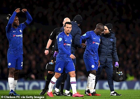 tien ve Kante chan thuong