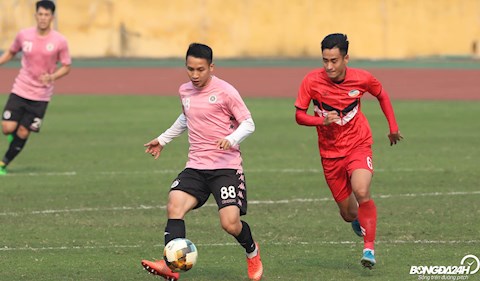 CLB Hà Nội đối đầu Viettel trước ngày V-League trở lại  hình ảnh