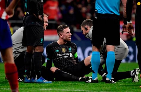 Liverpool nhận hung tin từ chấn thương của Henderson hình ảnh