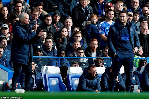 Chelsea 2-1 Tottenham: Jose Mourinho va Frank Lampard