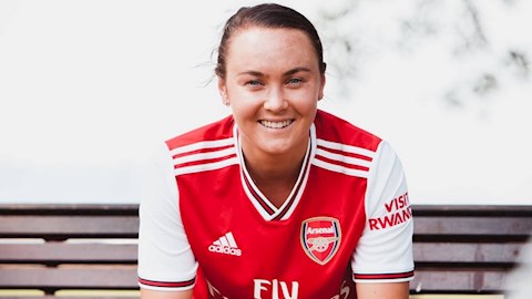 Nữ tuyển thủ Australia, Caitlin Foord ghi bàn trận ra mắt Arsenal hình ảnh
