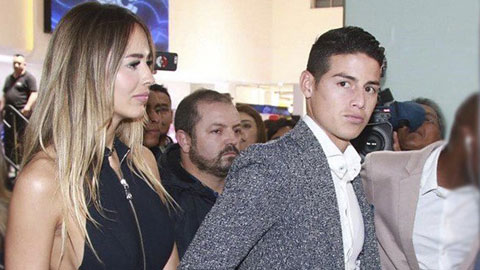 Tiền vệ James Rodriguez chia tay bồ già