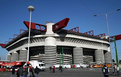 COVID-19 hoành hành ở Ý, Inter có sân nhà cũng như không hình ảnh