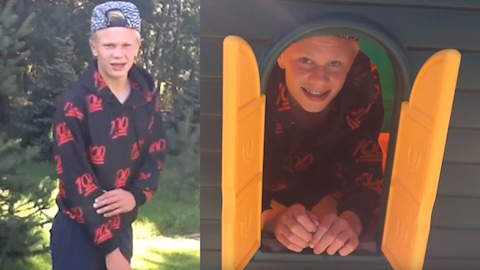 VIDEO: Đa tài như Haaland - Bắn rap hay như đá bóng