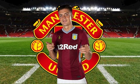 MU mua tiền vệ Grealish của Aston Villa ở Hè 2020 hình ảnh