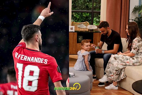 Bruno Fernandes cùng cuộc sống đời thường đáng mơ ước